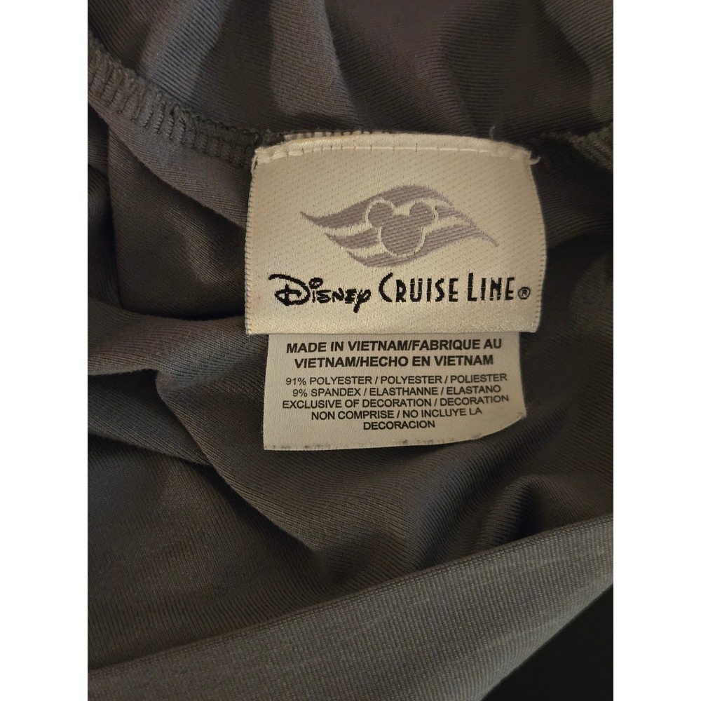 Nike Mens L Polo Shirt Golf Disney Cruise Line Gray Dri-FIT 585826-037 - Picture 5 of 9